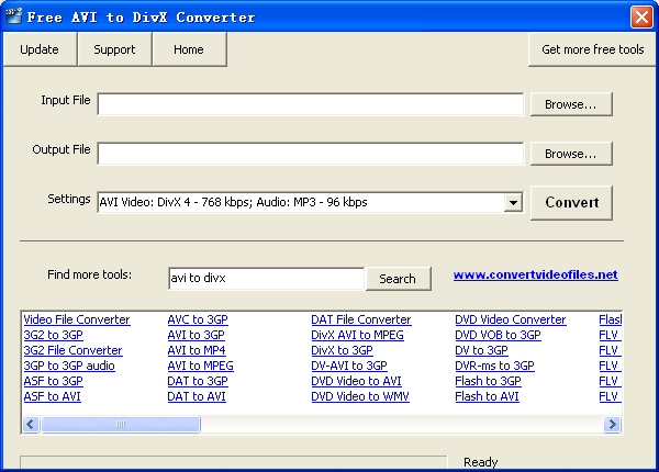 Free AVI to DivX Converter